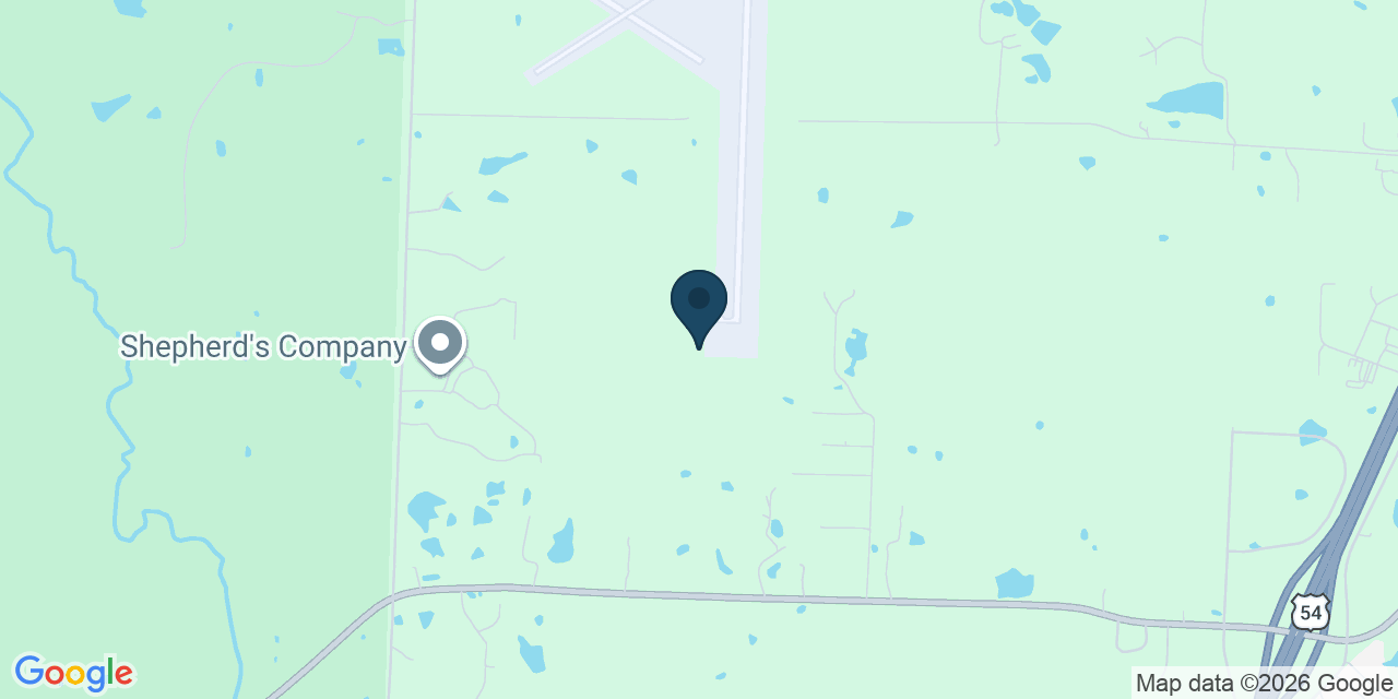 Map showing Pilot Grove, Cooper County, MO