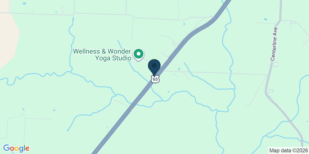 Map showing Benton County, MO