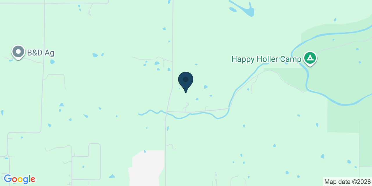 Map showing Andrew County, MO