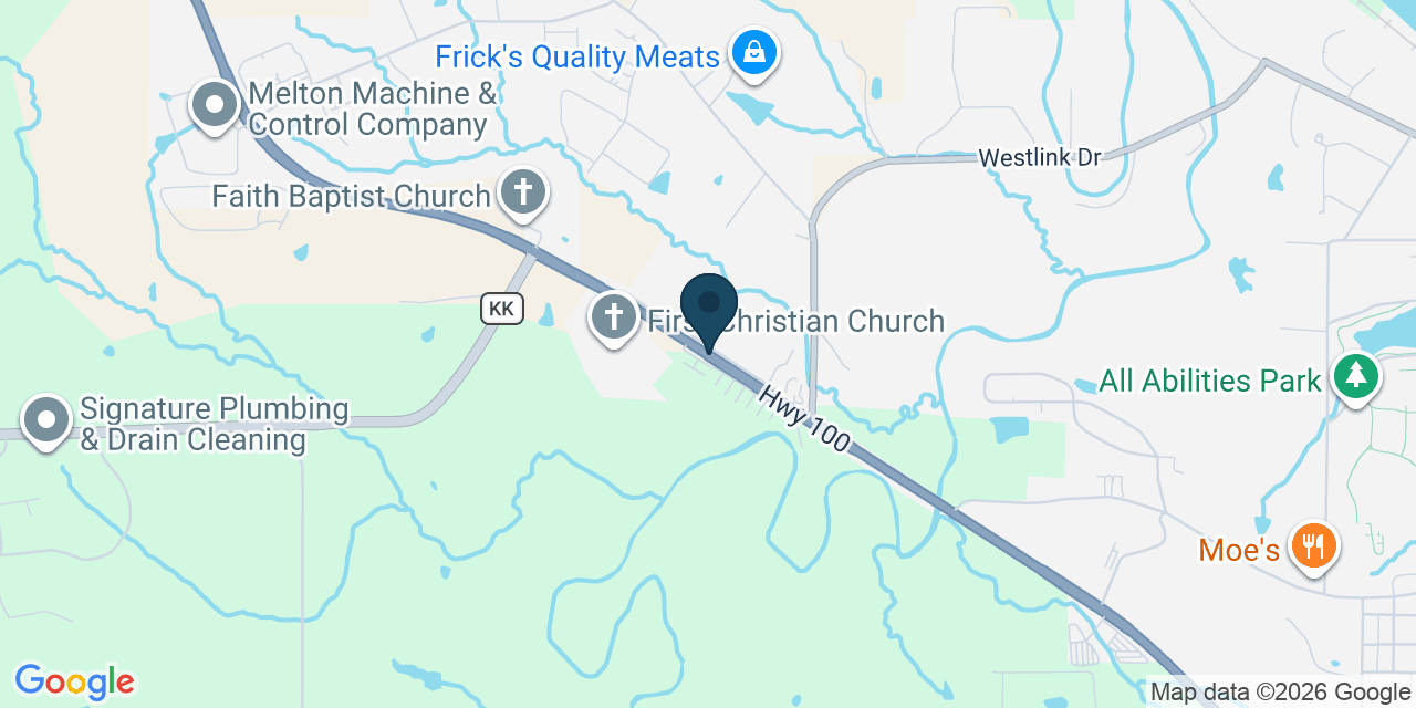 Map showing Franklin County, MO