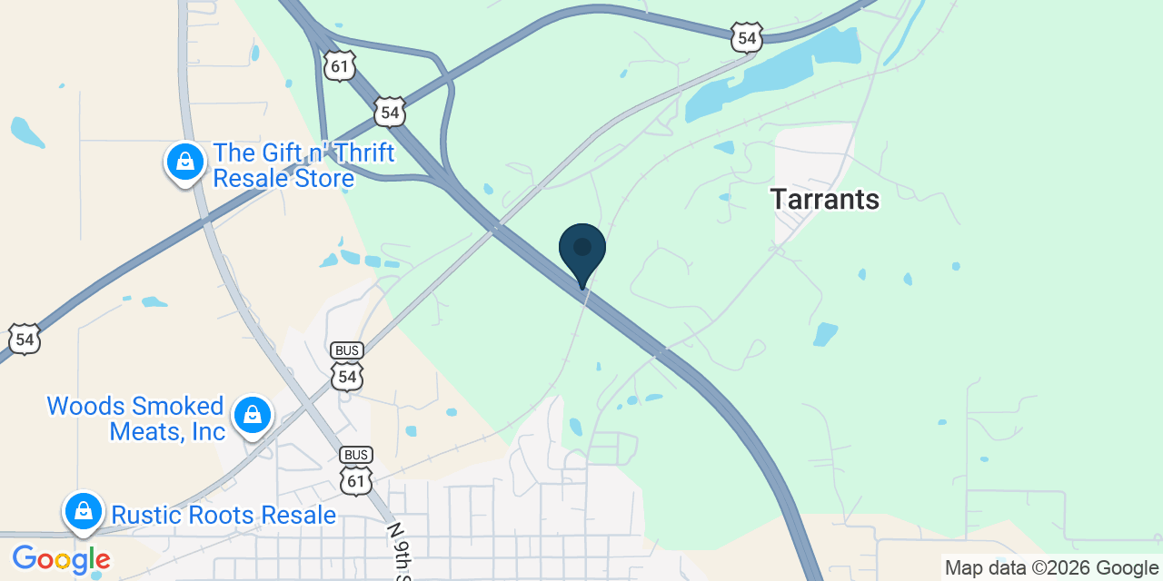 Map showing Pike County, MO