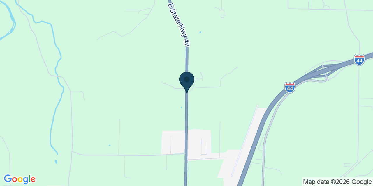 Map showing Franklin County, MO