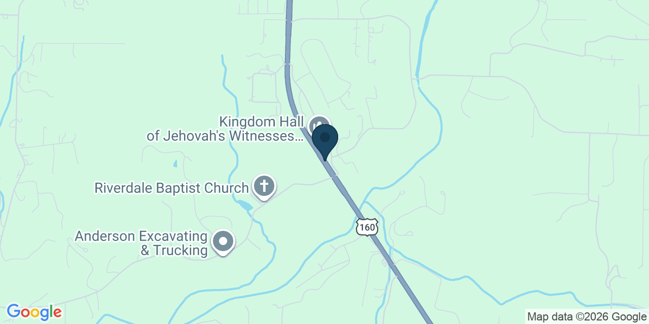 Map showing Nixa, Christian County, MO