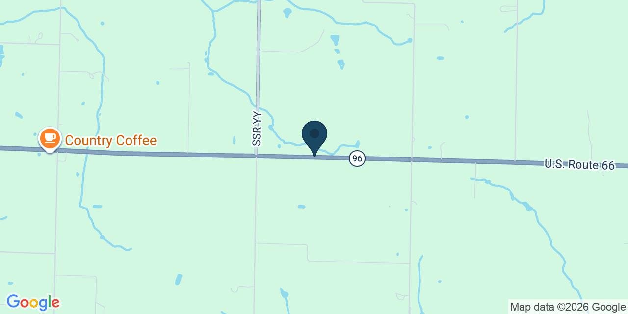 Map showing Avilla, Lawrence County, MO