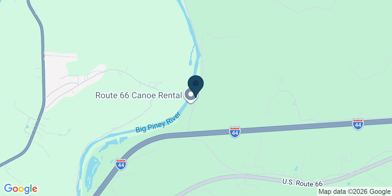 Map showing St Robert, Pulaski County, MO