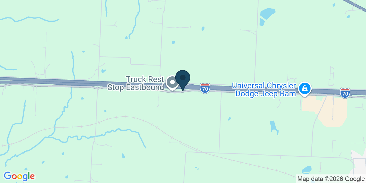 Map showing Lafayette County, MO