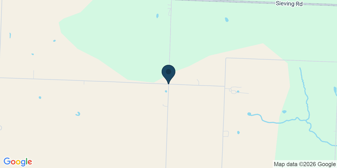 Map showing Benton County, MO