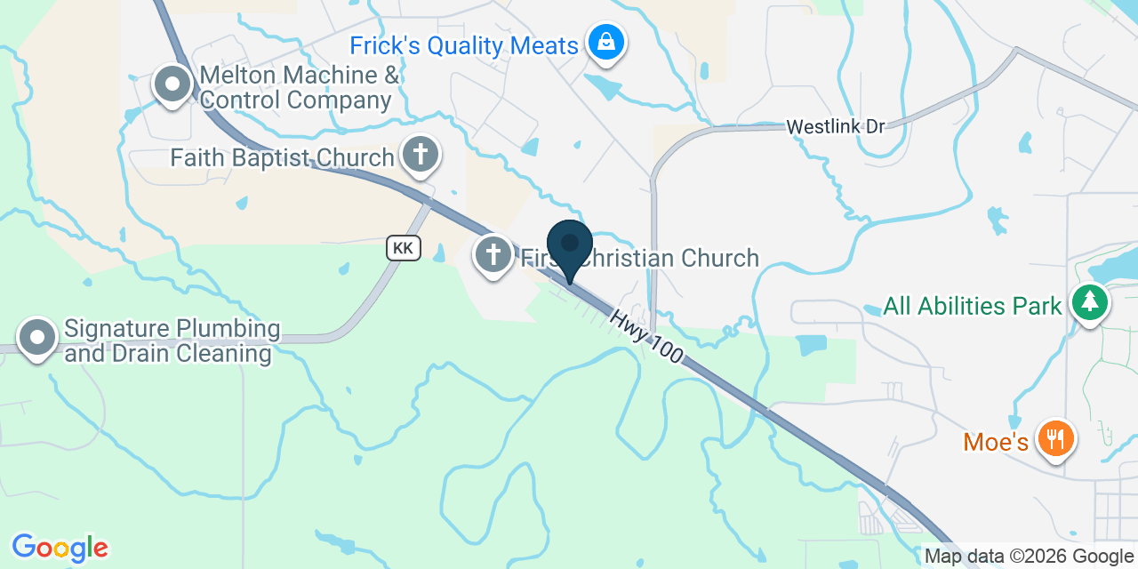 Map showing Franklin County, MO