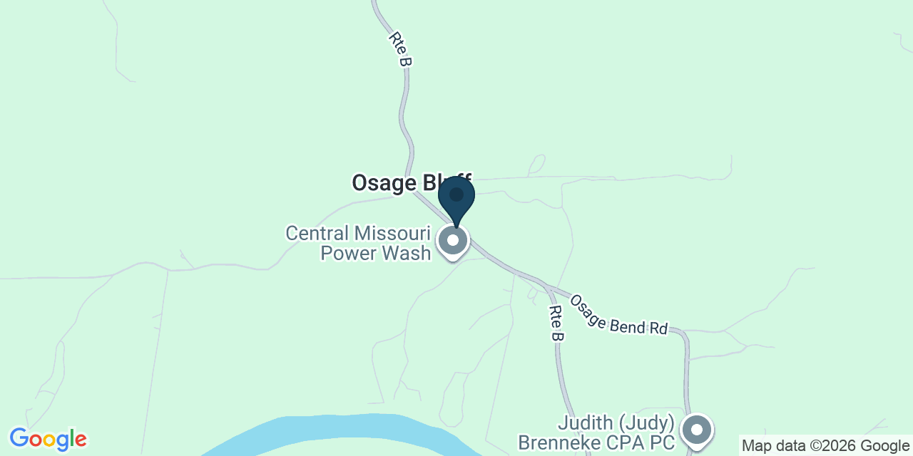 Map showing Jefferson City, Cole County, MO