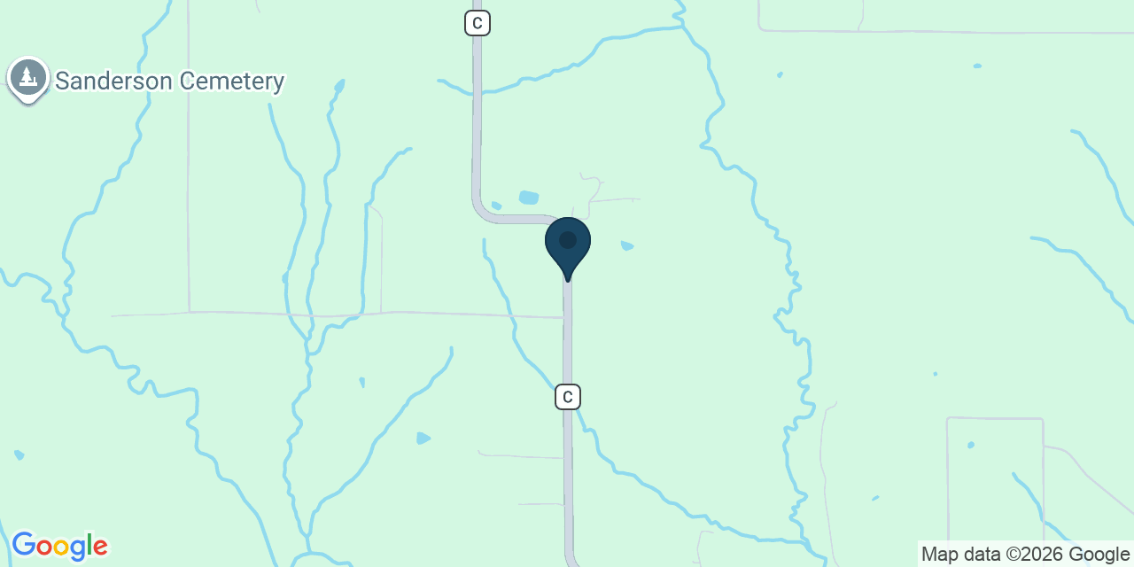 Map showing Ray County, MO