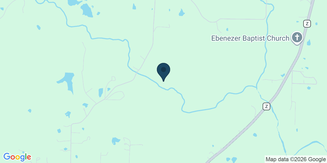 Map showing Callaway County, MO