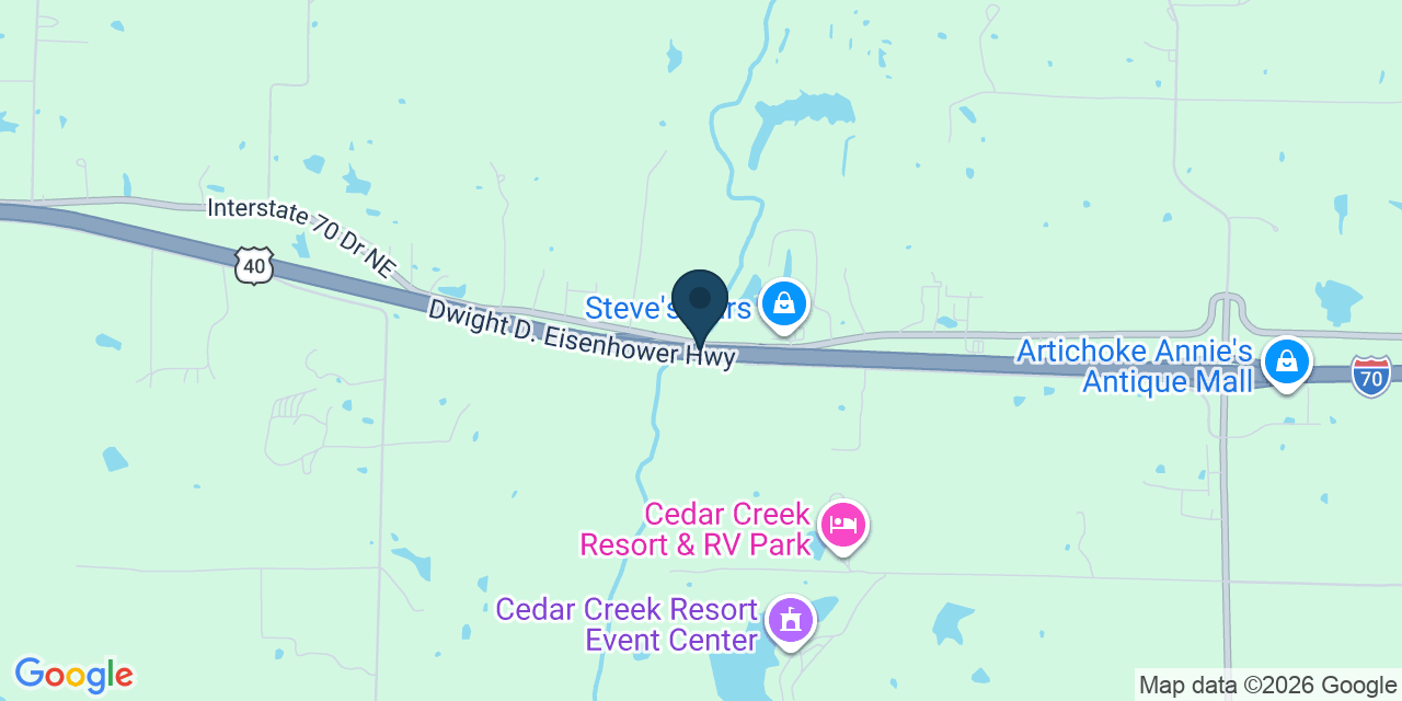Map showing Callaway County, MO