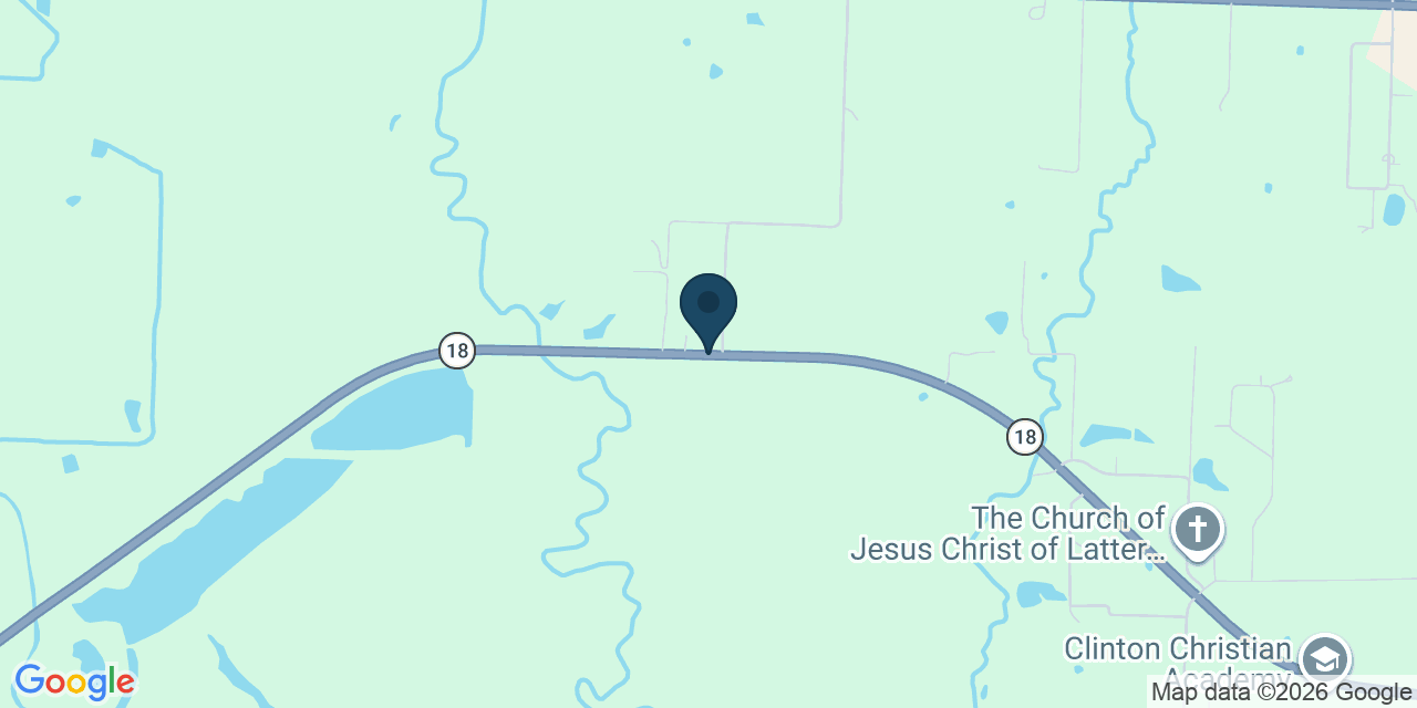 Map showing Henry County, MO