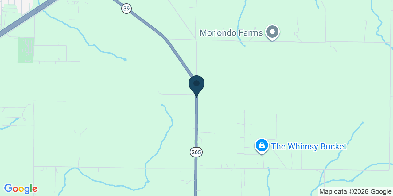 Map showing Mount Vernon, Lawrence County, MO