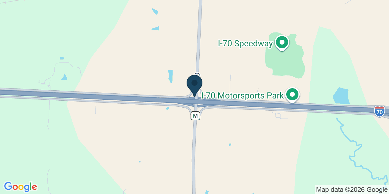Map showing Lafayette County, MO