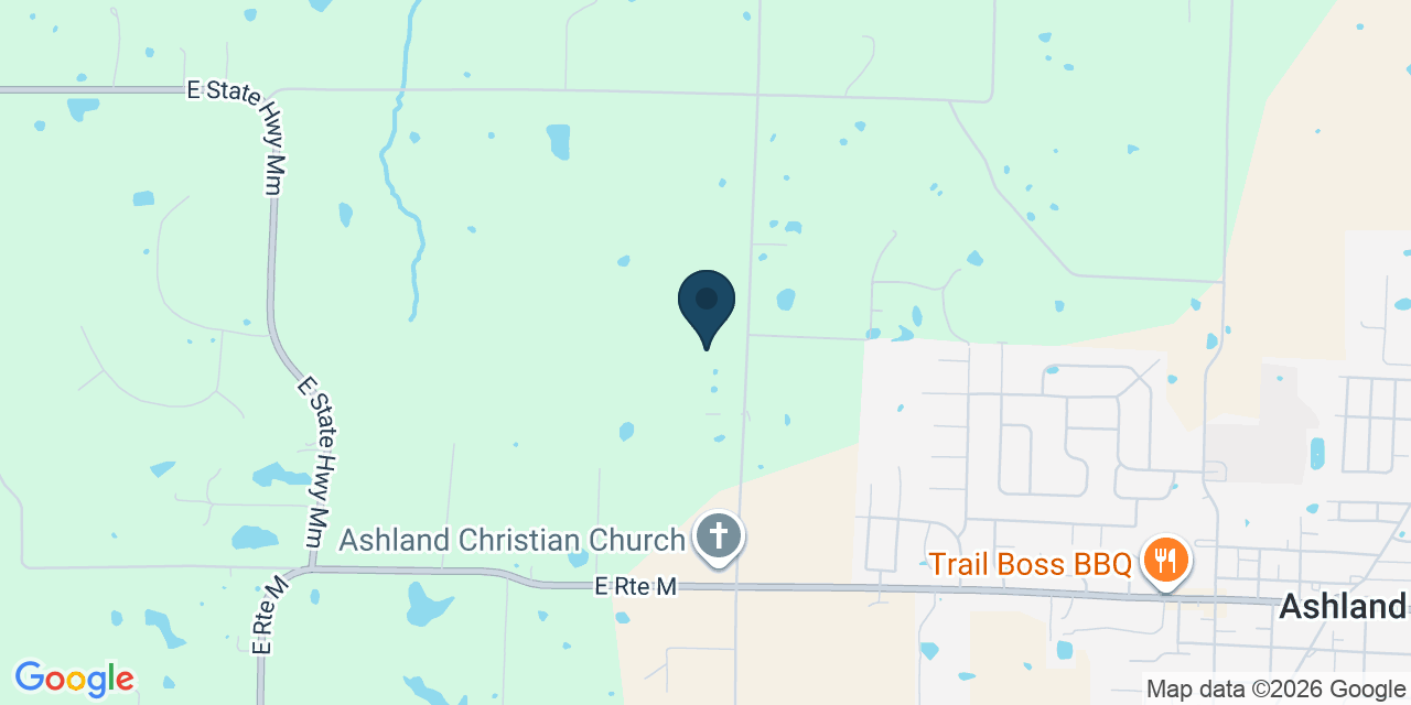 Map showing Phelps County, MO