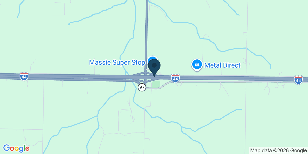 Map showing Lawrence County, MO