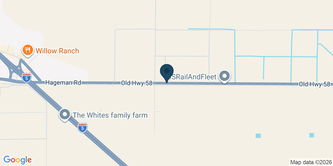 Map showing Buttonwillow, Kern County, CA