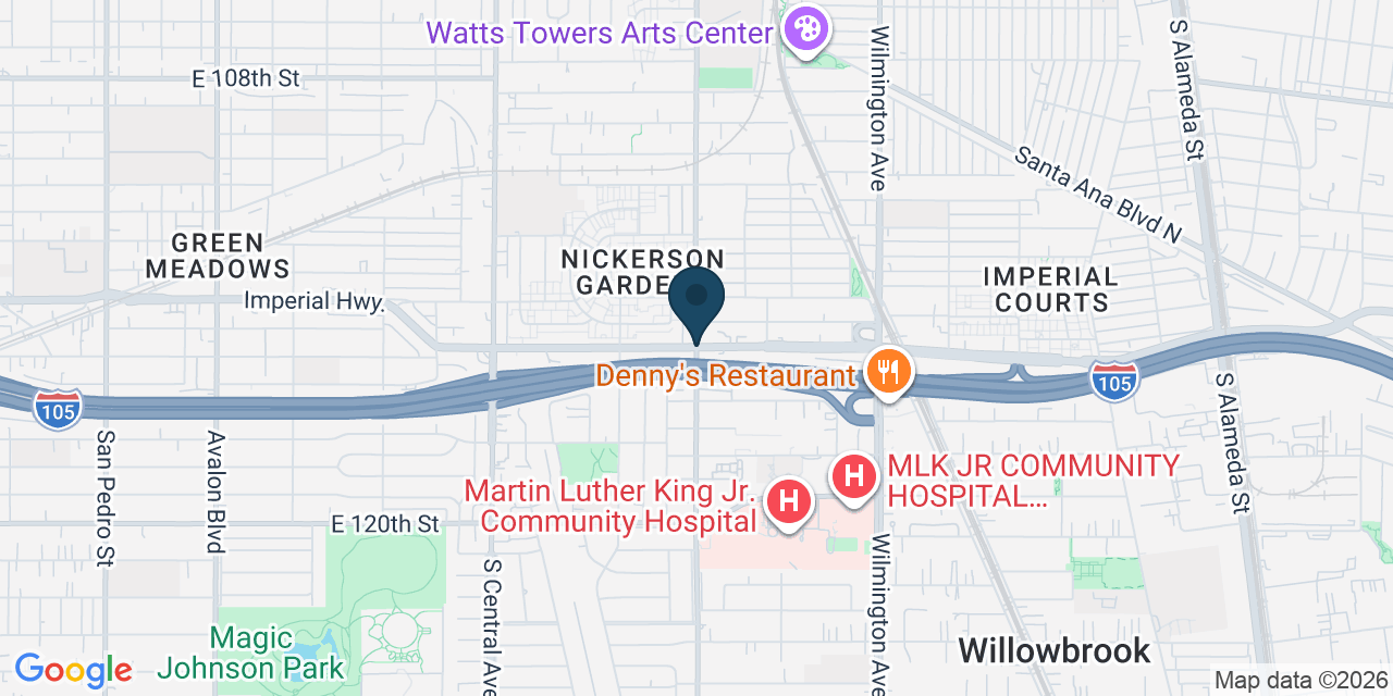 Map showing Los Angeles, Los Angeles County, CA