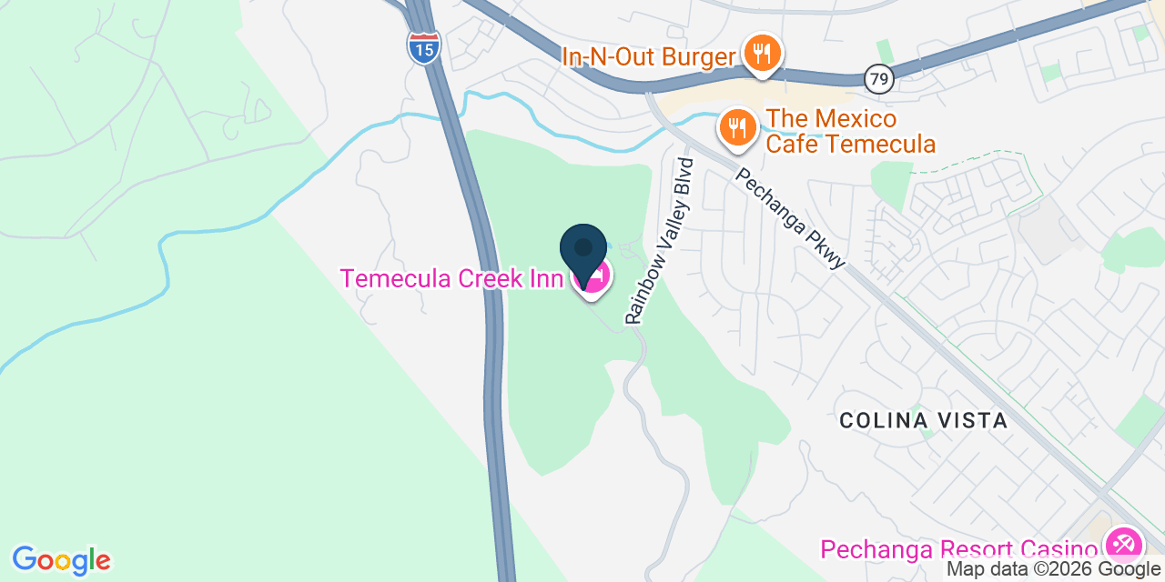 Map showing Temecula, Riverside County, CA