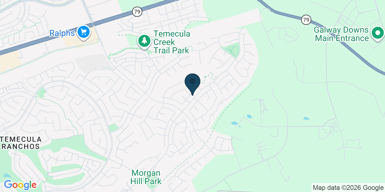 Map showing Temecula, Riverside County, CA