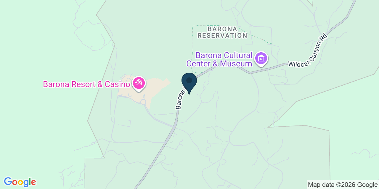 Map showing Lakeside, San Diego County, CA