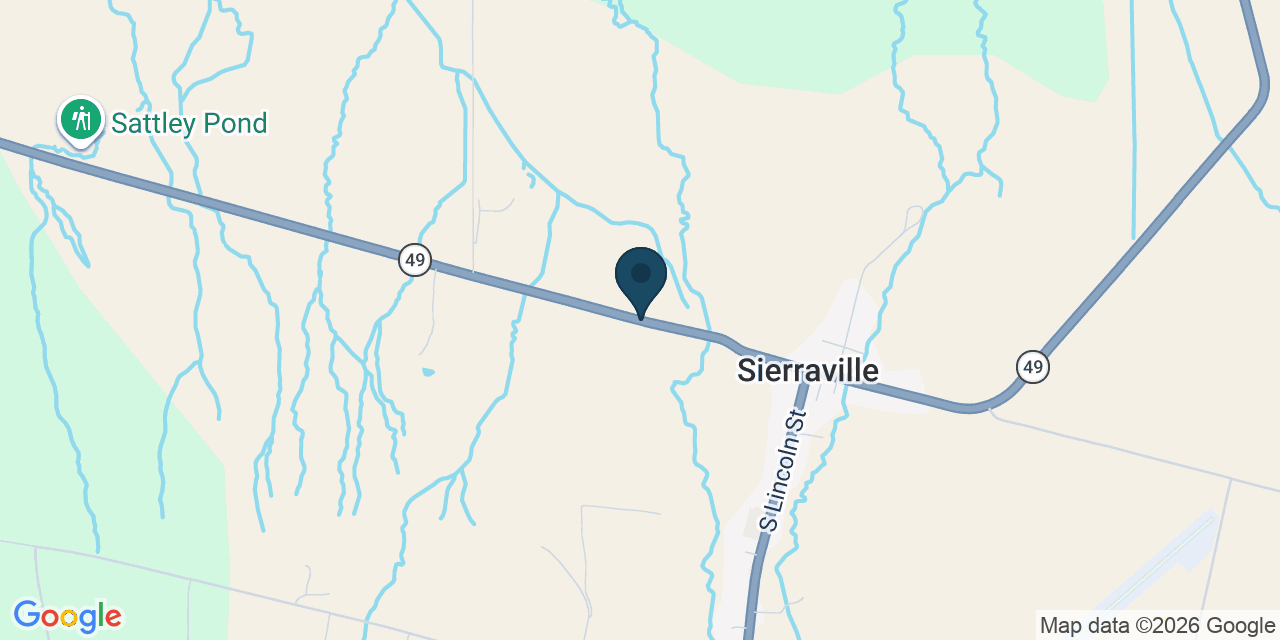 Map showing Sierra County, CA