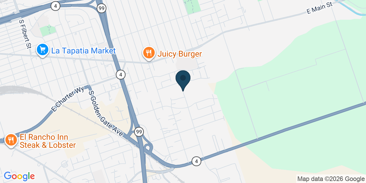 Map showing San Joaquin County, CA