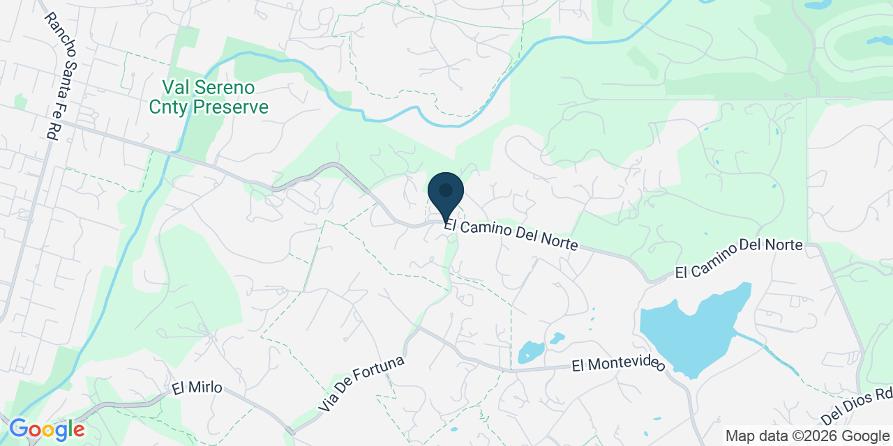 Map showing San Diego County, CA