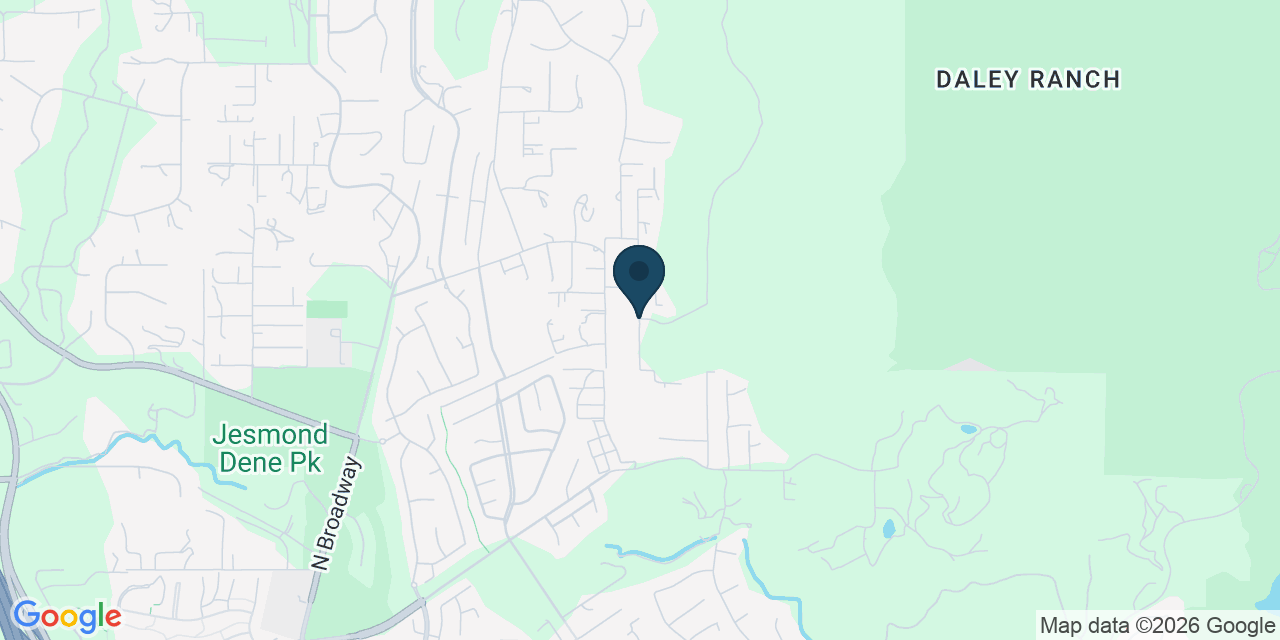 Map showing Escondido, San Diego County, CA