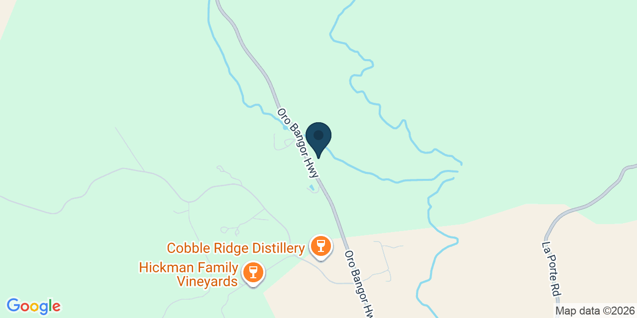 Map showing Oroville, Butte County, CA