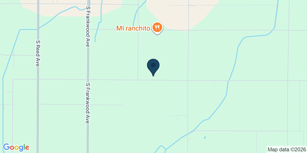 Map showing Reedley, Fresno County, CA