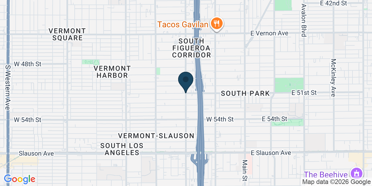 Map showing Los Angeles, Los Angeles County, CA