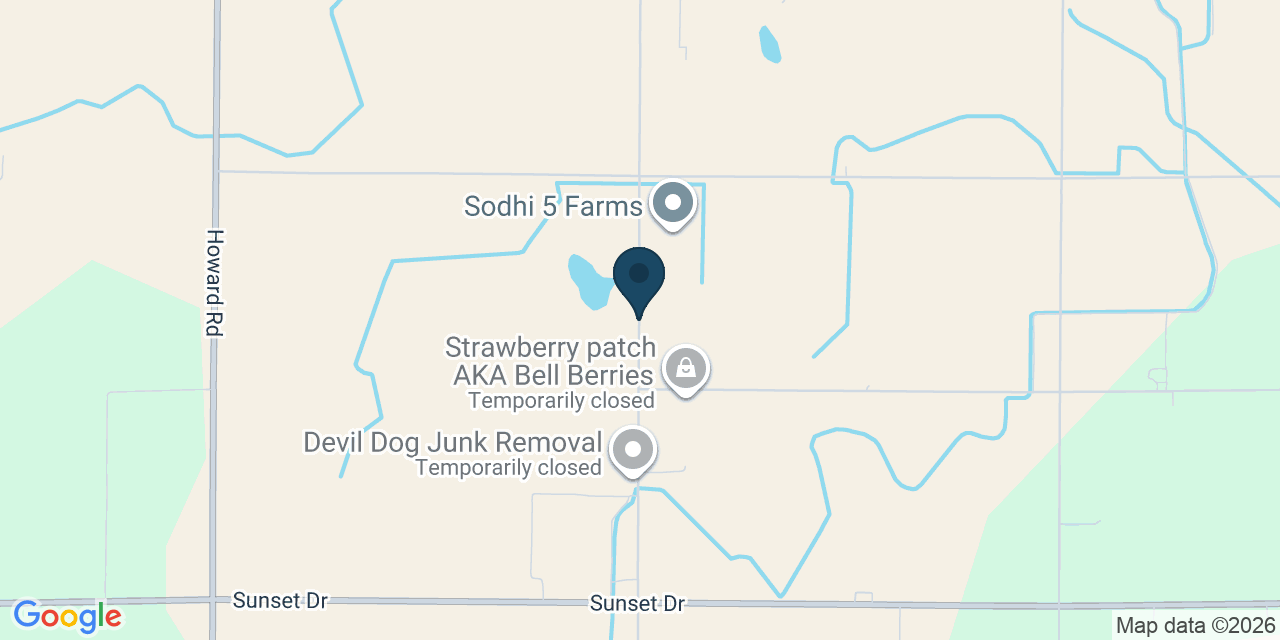 Map showing Merced County, CA