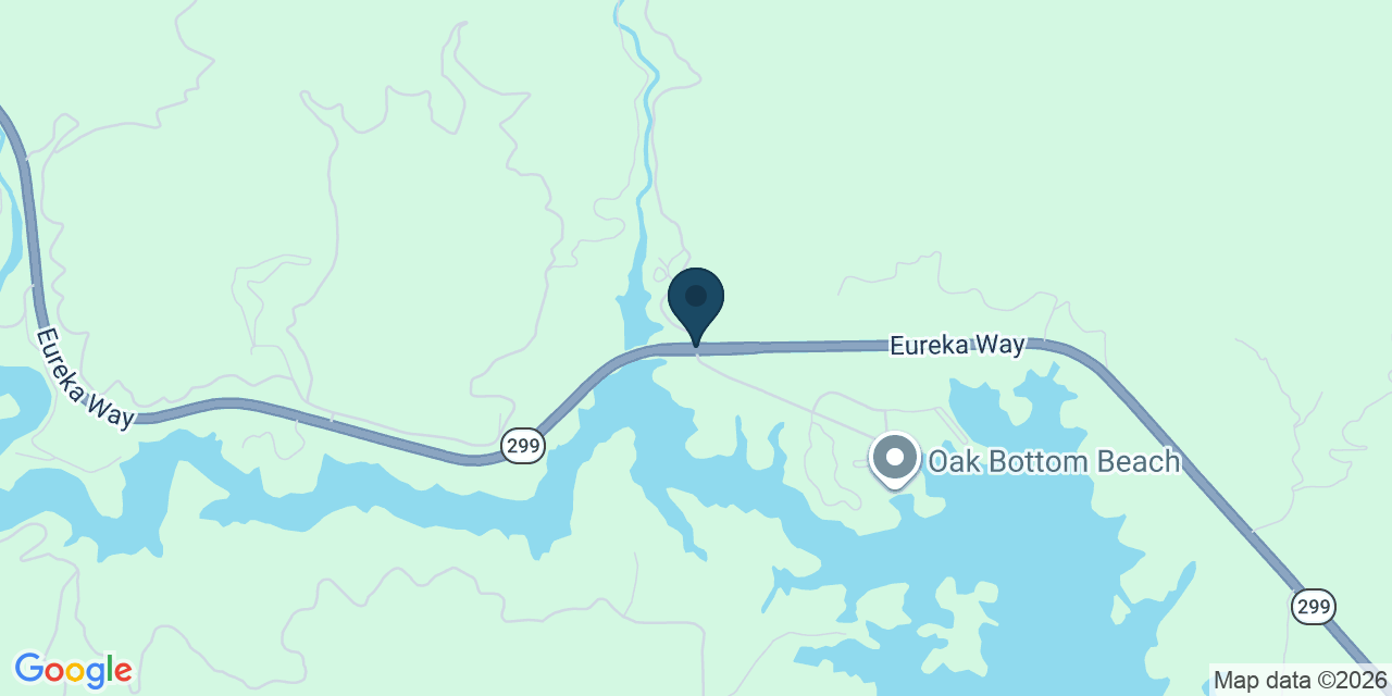 Map showing Shasta County, CA