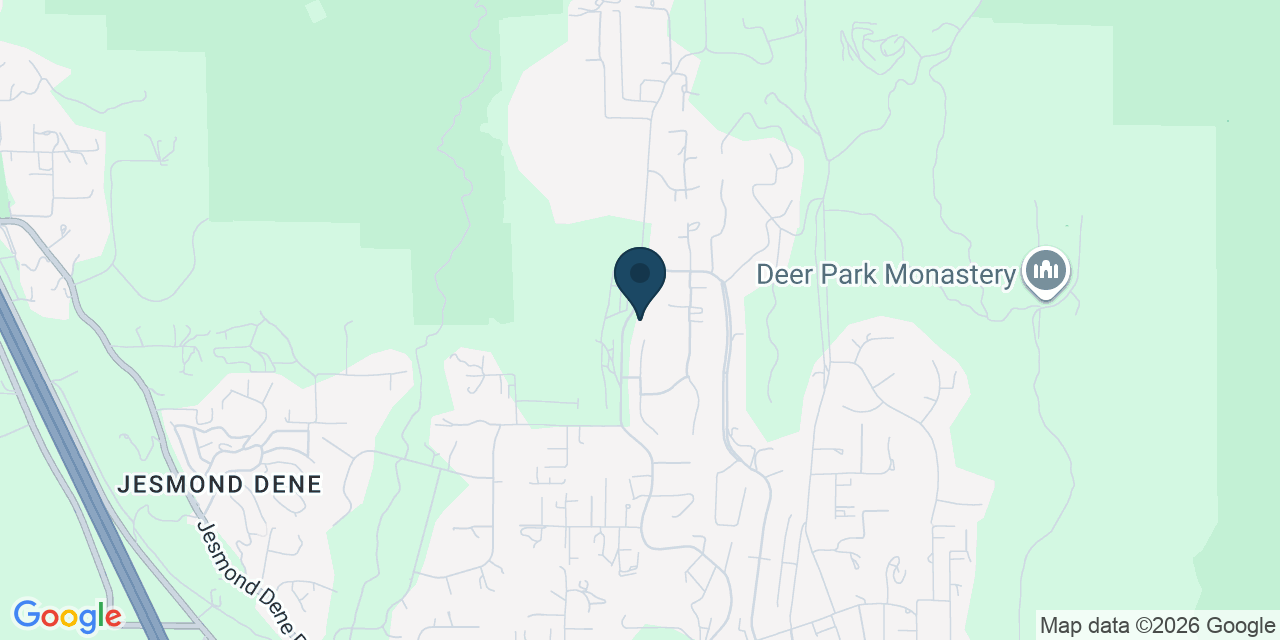 Map showing Escondido, San Diego County, CA