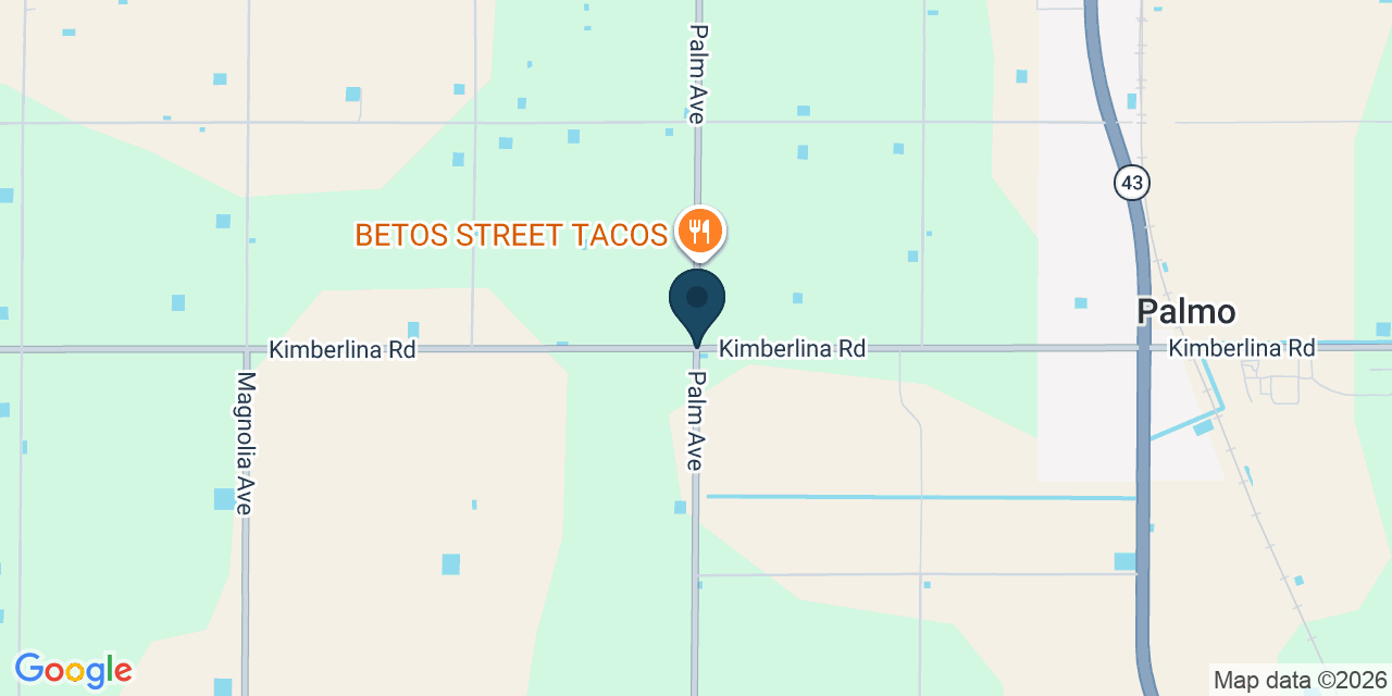 Map showing Kern County, CA