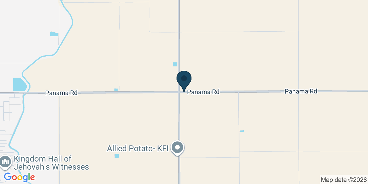 Map showing Kern County, CA