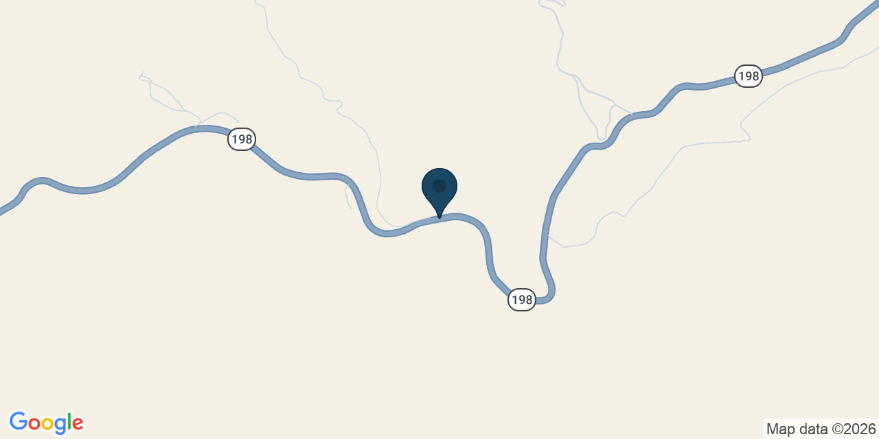 Map showing Coalinga, Fresno County, CA
