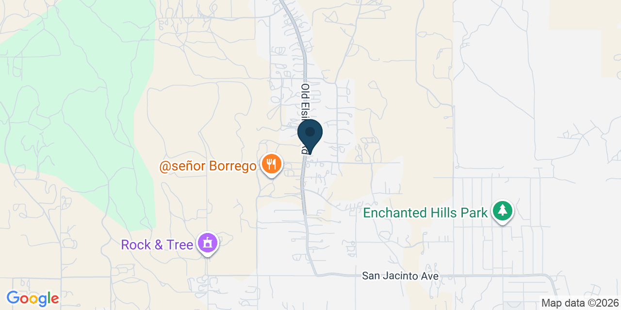 Map showing Perris, Riverside County, CA