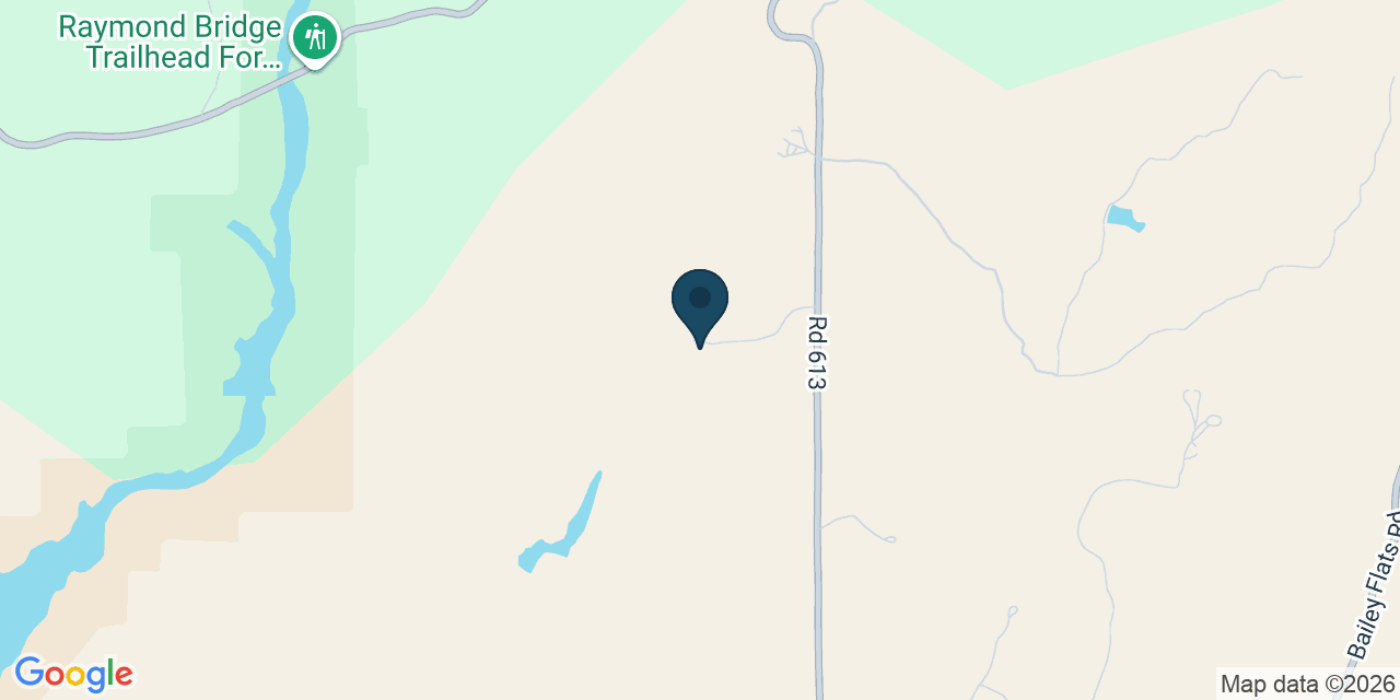 Map showing Raymond, Madera County, CA