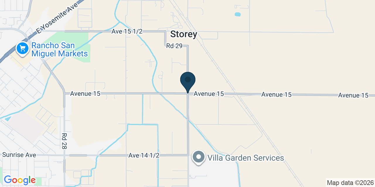 Map showing Madera County, CA