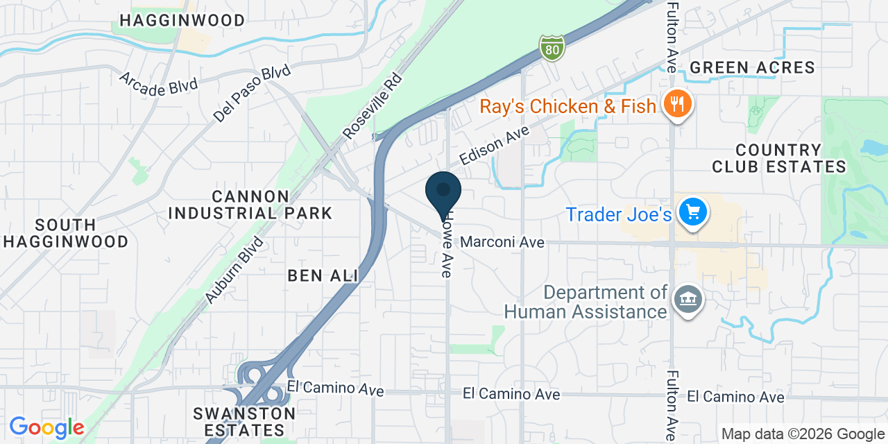 Map showing Sacramento, Sacramento County, CA