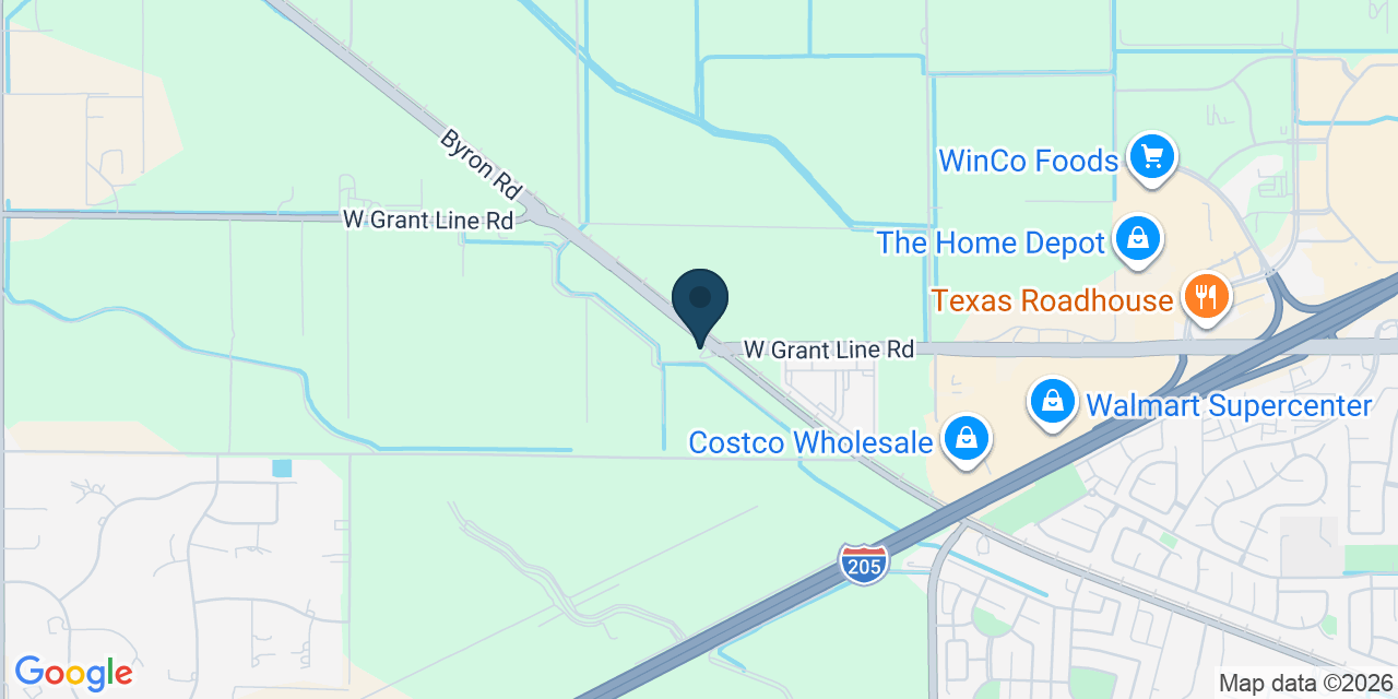 Map showing Tracy, San Joaquin County, CA