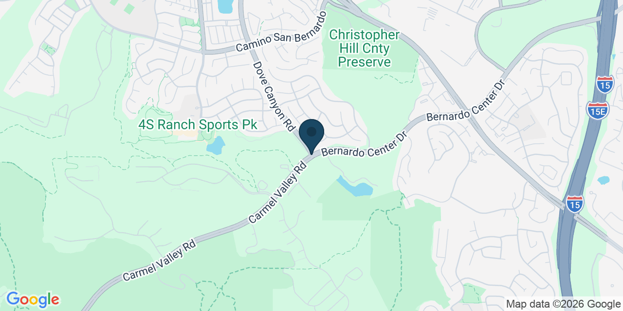 Map showing 4S Ranch, San Diego County, CA