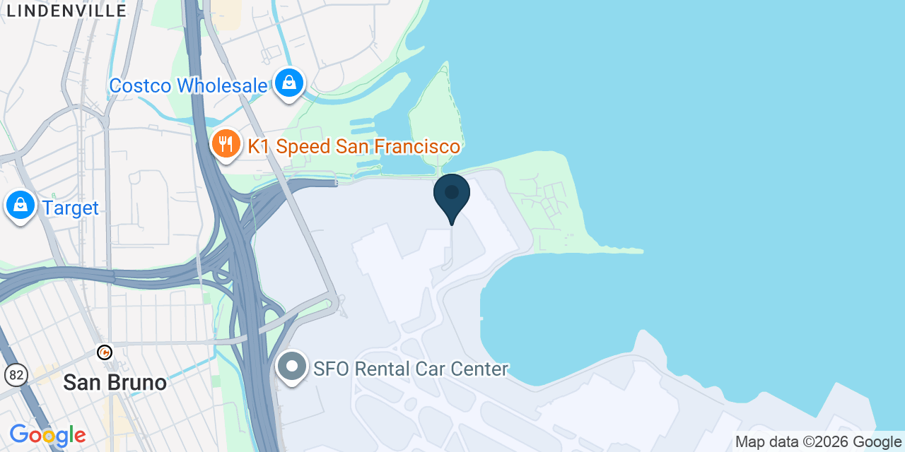 Map showing San Mateo County, CA
