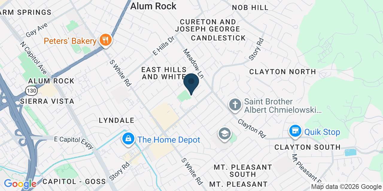 Map showing San Jose, Santa Clara County, CA