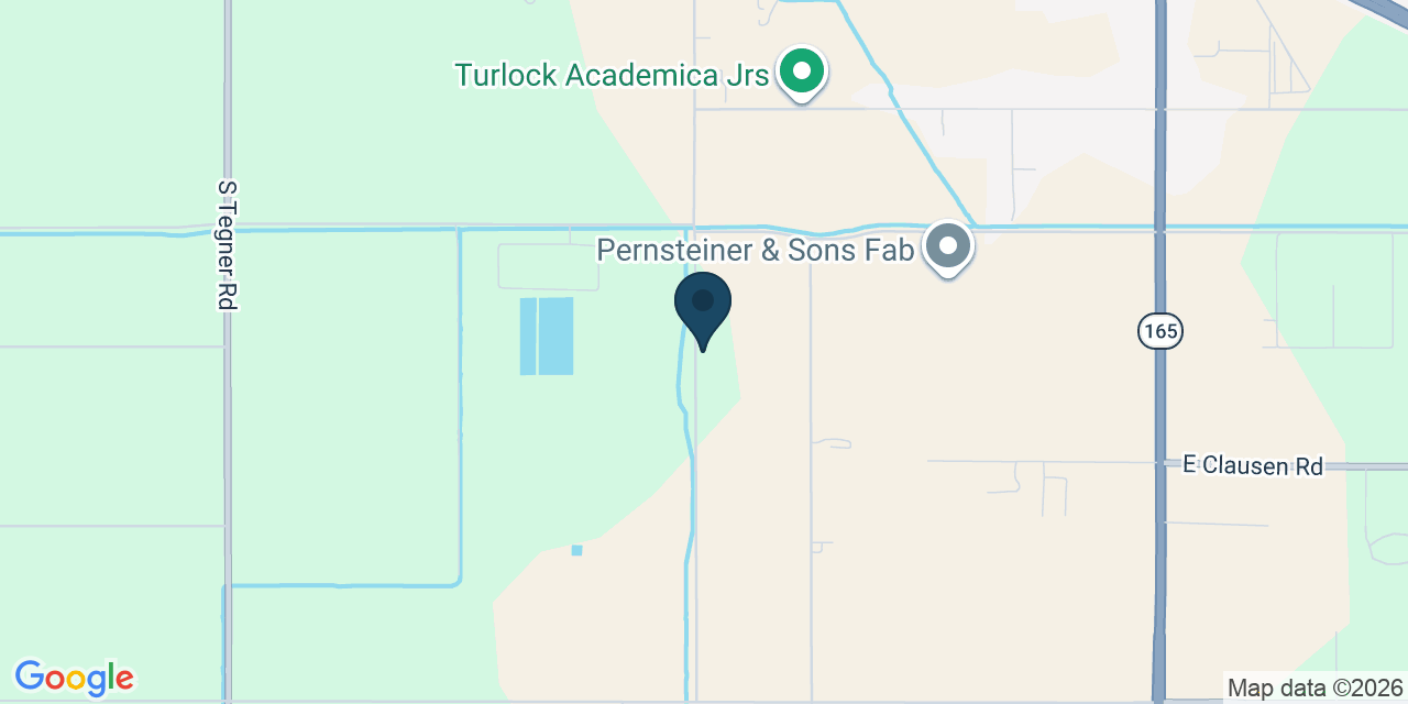 Map showing Turlock, Stanislaus County, CA