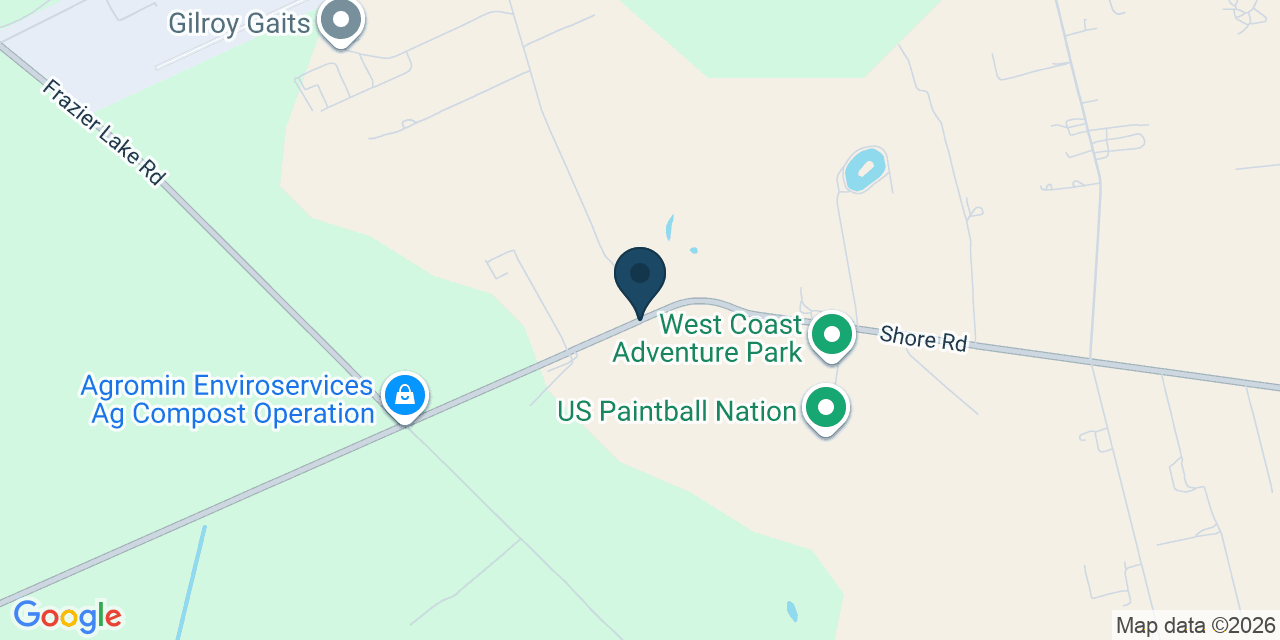 Map showing San Benito County, CA