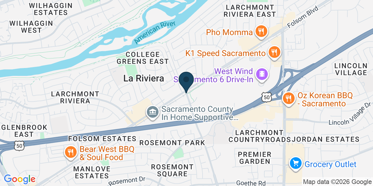 Map showing Sacramento, Sacramento County, CA